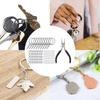 221 Keyring with ,w/ Jump Rings ,Screw Eye Pins ,Pliers Connector for DIY Key Chain Charms ,Jewelry