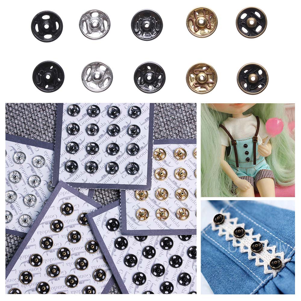 Clothing Accessories Apparel Sewing Metal Buckle Invisible Button Sewing Buttons Sewing Accessories