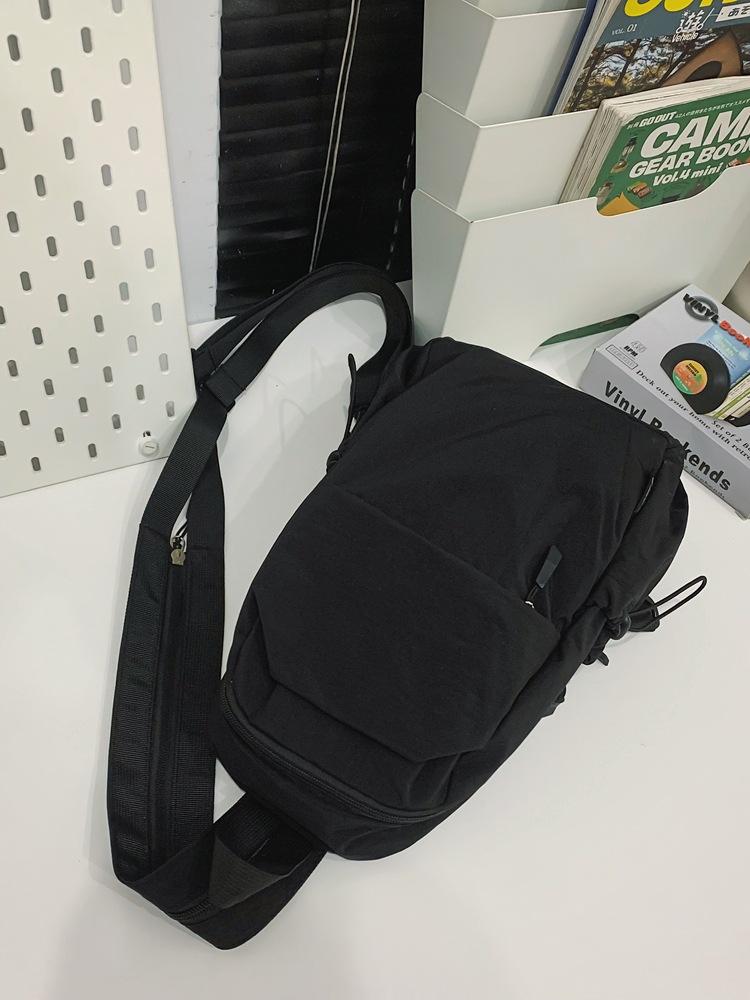 Mountain Functional Small Backpack Men'S Fashion Fashion Outdoor Breast Bag Women'S Versatile Satchel Student Casual Shoulder Bag