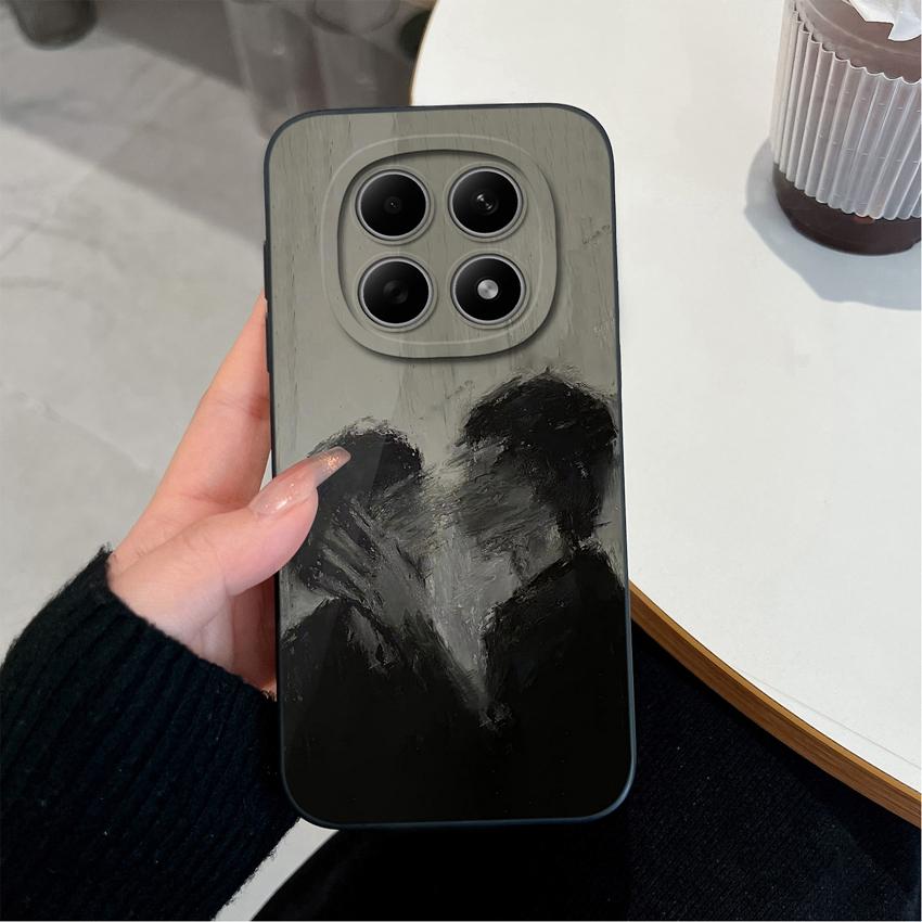 For Redmi Note 15 Pro 4G 5G 15 Pro+ 15 Pro Plus Phone Case Retro Butterfly Cover For Xiaomi Redmi Note15 Soft Smooth Liquid Silicone Lightweight Shell