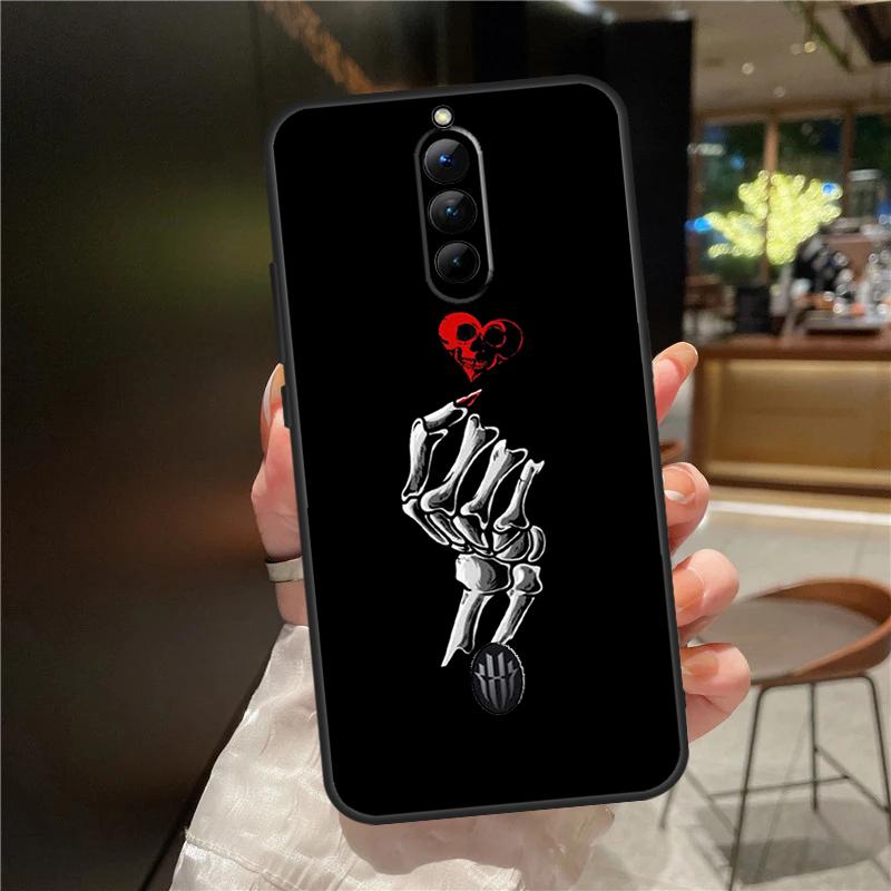 Aesthetics Skeleton Case For ZTE Nubia Red Magic 11 10 9 8 8S 9S 10S Pro Plus 6 7 6S 7S For RedMagic 10 Air Cover