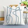 Home Decor Abstract Geometric Pattern Digital Printing Cushion Cover Sofa Bedroom Car Pillow Cover