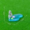 Mini Resin Pond Ornaments Koi Duck Lotus Theme Smooth Texture Small Decor for Indoor Bonsai Garden Decor