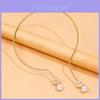 Elegant Pearl And Zircon Full Dazzle Necklace For Weddings And Bridal Wear