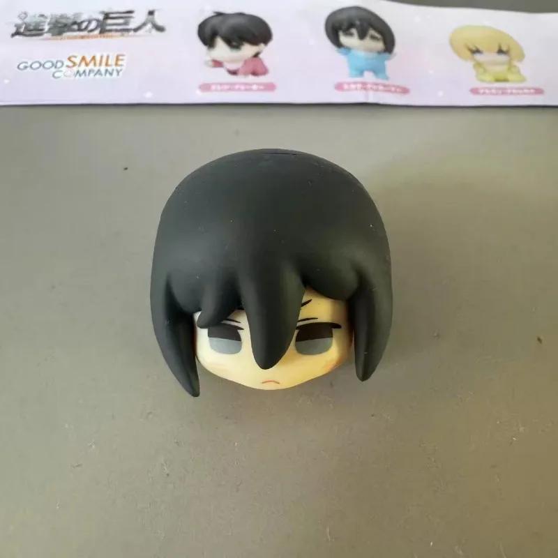 Attack on Titan Gashapon Spielzeug Eren Jäger Mikasa Ackermann Armin Arlert Levi Ackermann Q Version Actionfigur Modell Ornament Spielzeug