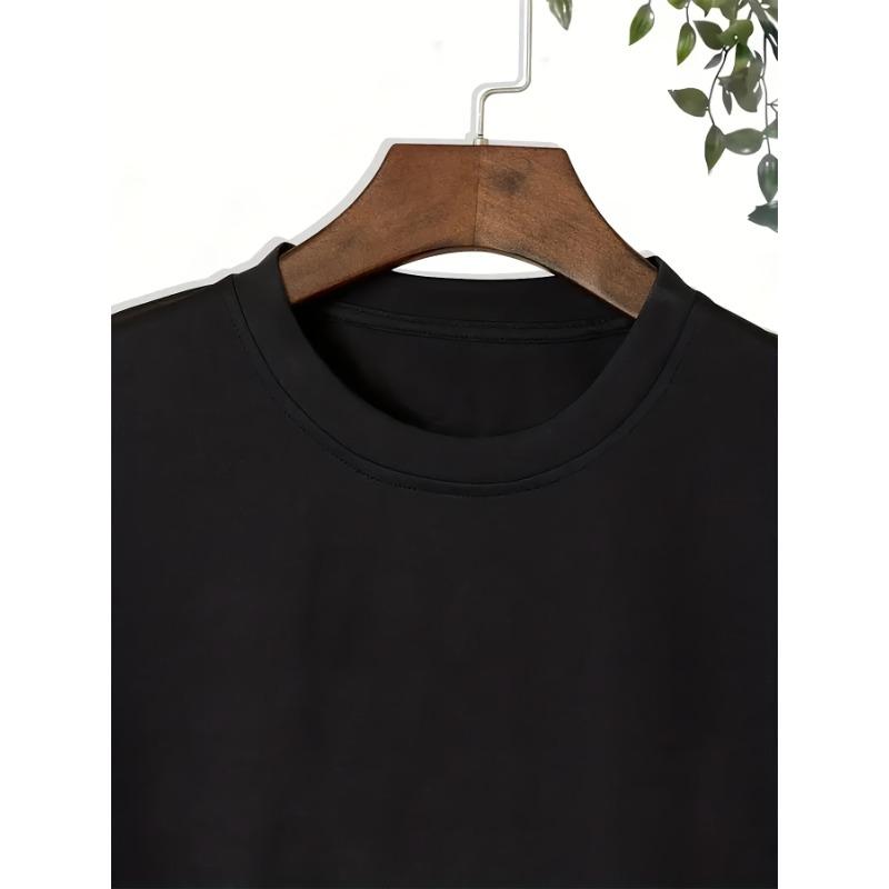 Wszechstronny T-shirt Męski, Stylowa i Casualowa Koszulka z Krótkim Rękawem z Modnymi Nadrukami do Luksusowej Odzieży Męskiej