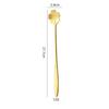 Stainless Steel Long Handle Cherry Blossom Coffee & Dessert Spoon