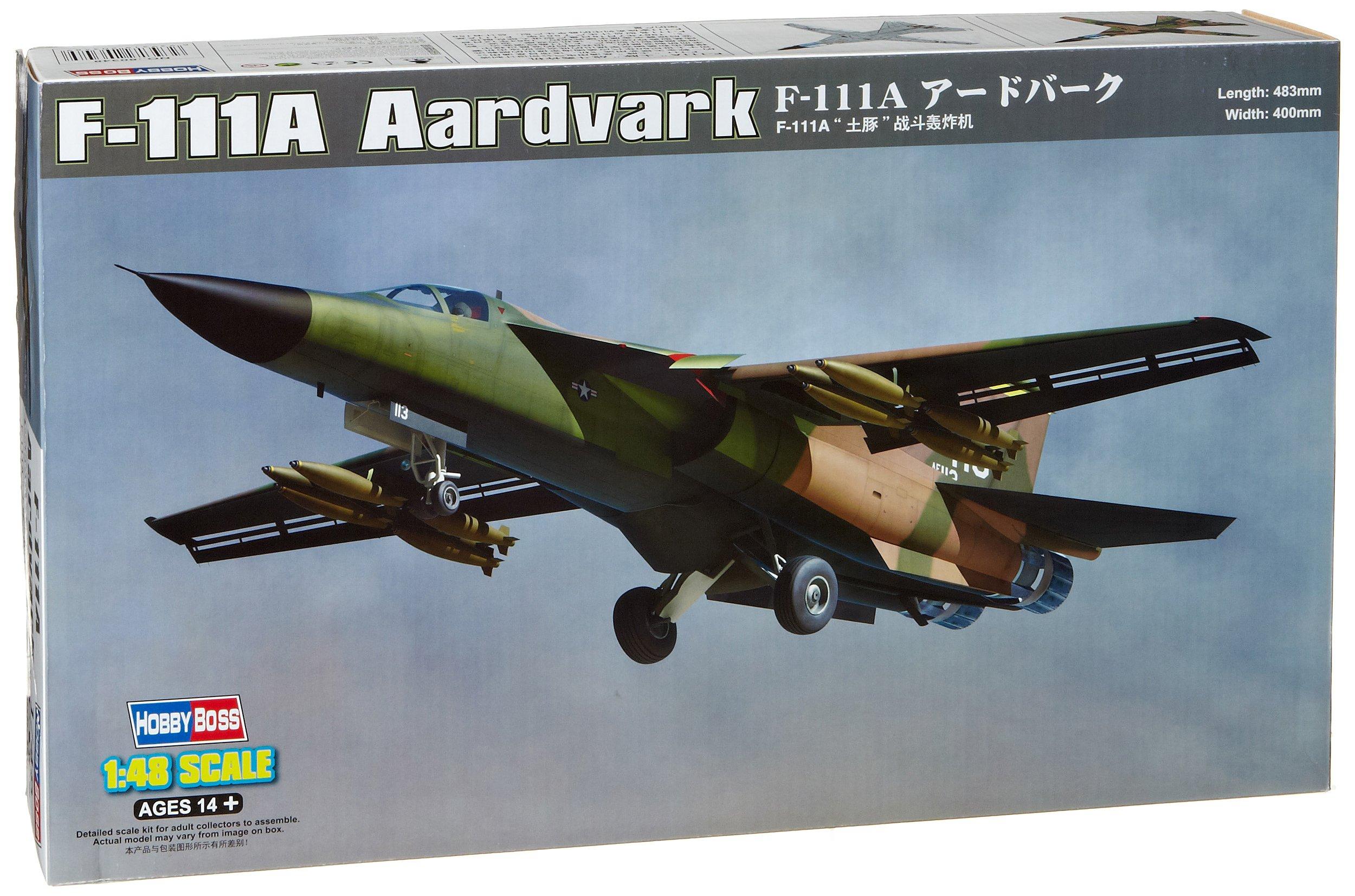 

Hobby Boss 1/48 scale F-111A Aardberg aircraft