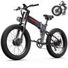 Bicicletă electrică pliabilă Dukawey BST-6, un motor de 2000W, o baterie de 48V 17.5Ah, o viteză maximă de 25km/h, o autonomie de 120km și anvelope de 26*4.0 inch