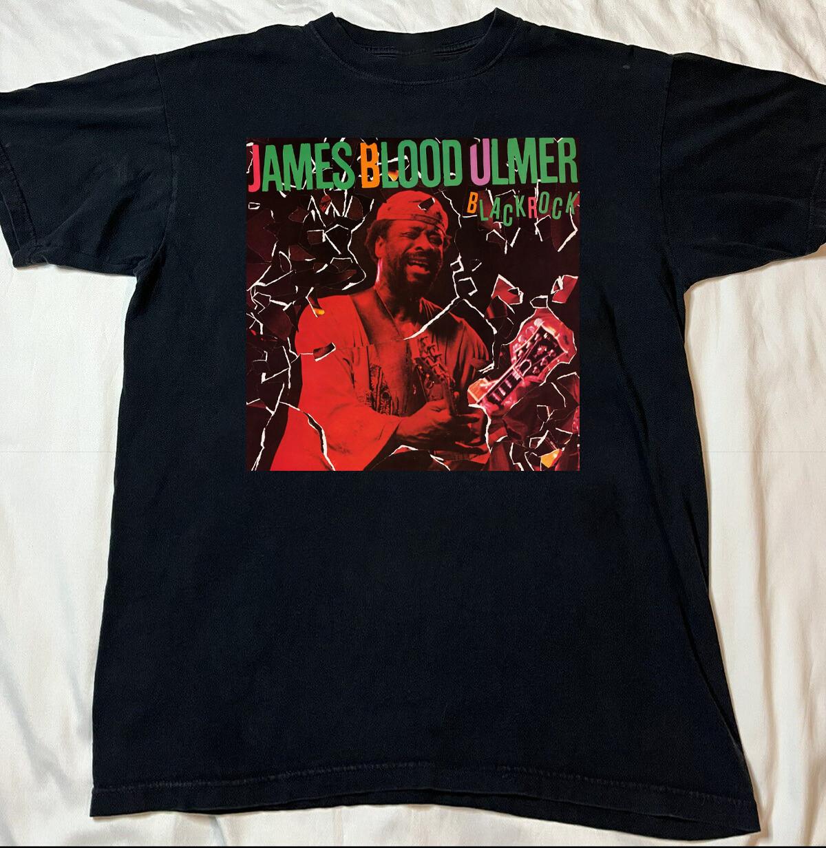 NEW! James Blood Ulmer Black Cotton Shirt All size S-5XL L733 XXXL