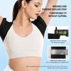 Adjustable Shoulder Posture Corrector Back Brace for  Breathable Polyester Upper Back Support Belt Office Workers Students