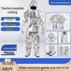 High-Temperature Aluminum Foil Heat-Resistant Suit 500-1000°C - Thickened, Split, Full-Body Protective Gear for Men and Women