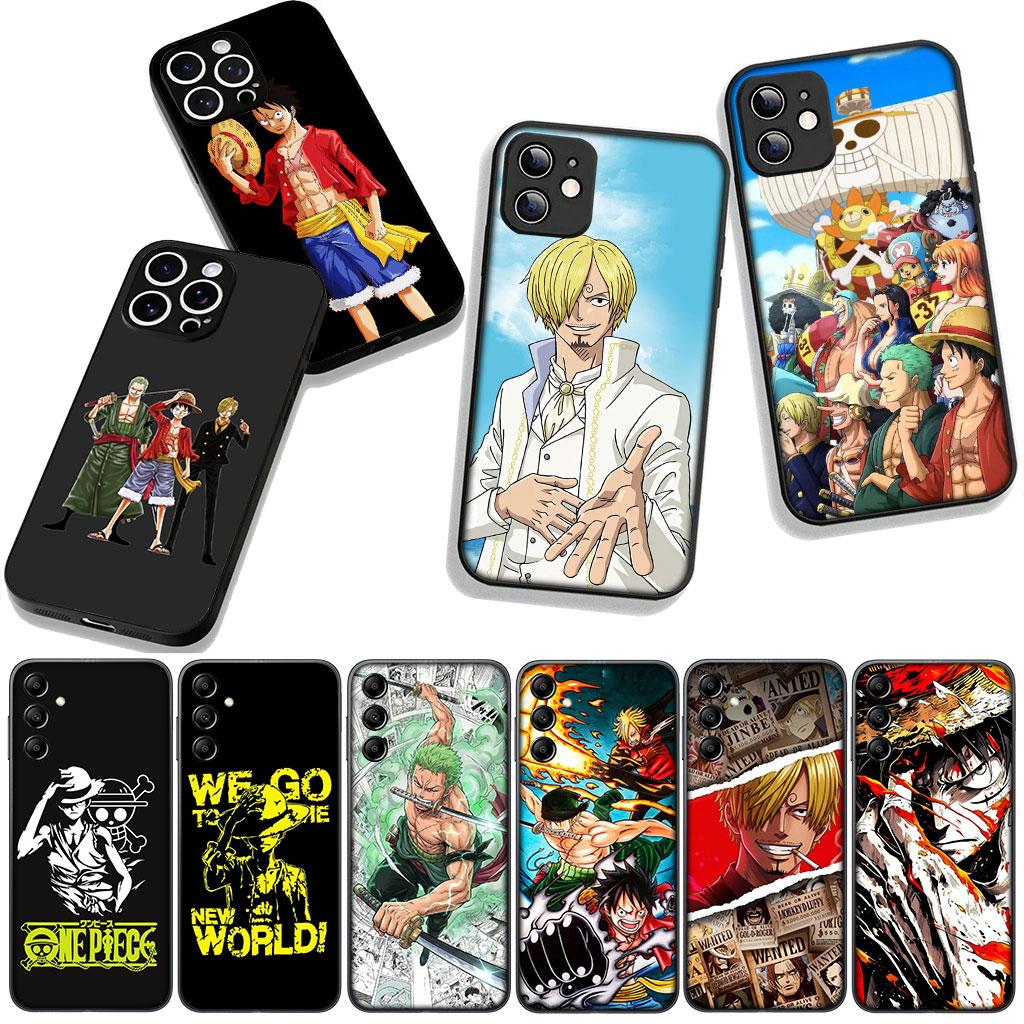 Wallpaper One Luffy Pieces Sanji Zoro for Motorola Moto G54 G05 G24 G55 G75 G85 G15 G57 G86 Power Edge 50 30 Fusion neo Pro Case