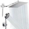 LANGZHIWEN 10-inch Wall-Mounted Shower Set