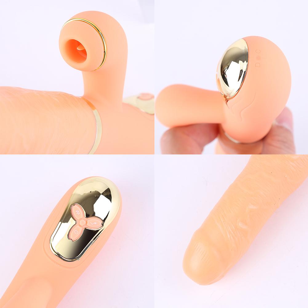 Female Masturbator Silent Electric Suction Massage Stick Vibration Stick Adult Sex Toy