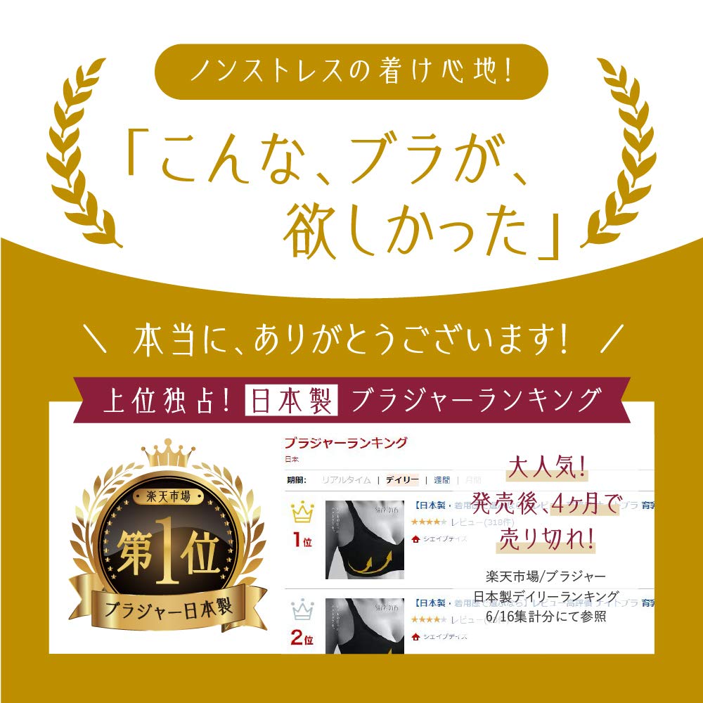 Shape Days Night Breastfeeding Bra Size Wireless Made In Bra, 24-Hour (Sax Blue, M), Seamless, Bust-Enhancing, Bra, Japan, Women's