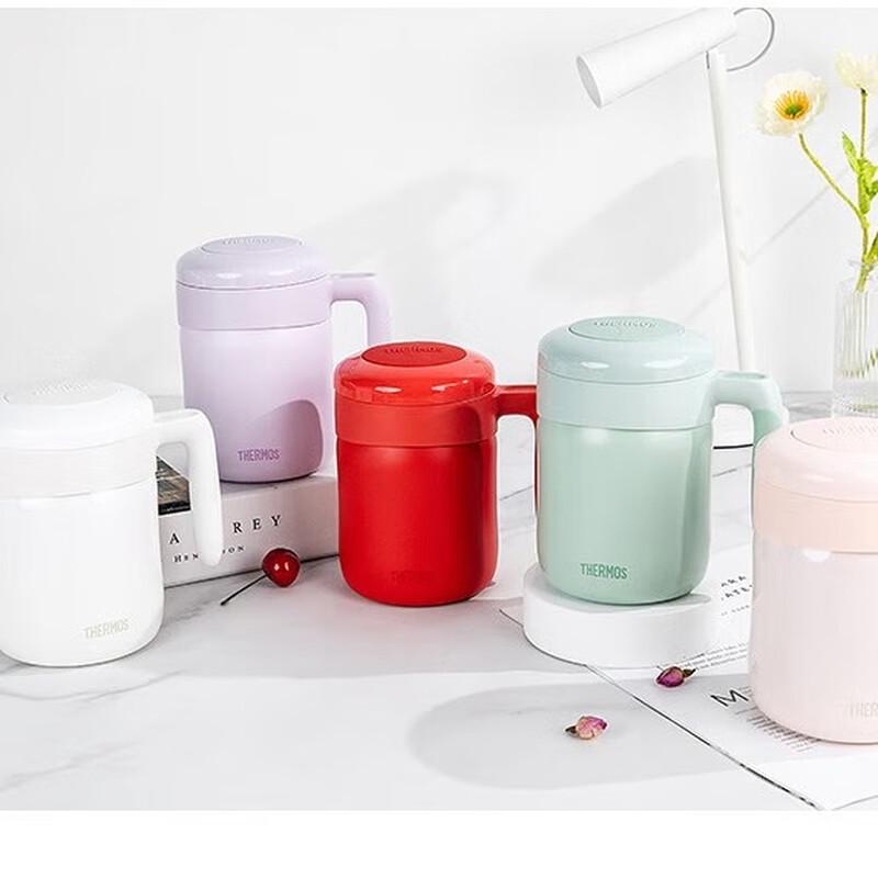 THERMOS TCMM-520 Stainless Steel Tea Mug with Handle, 520ml