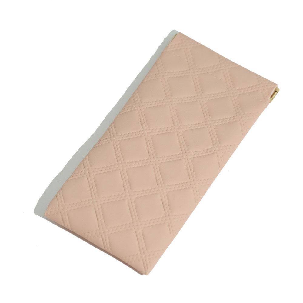 Borsa Portafogli Diamantata in Ecopelle PU Chiusura Automatica Copertura Protettiva per Occhiali Custodia per Occhiali Organizzatore Impermeabile per Pennelli da Trucco
