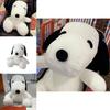 Übergroßes Snoopy Hund Plüschkissen für Bett Perfektes Geschenk für Freundin und Kinder