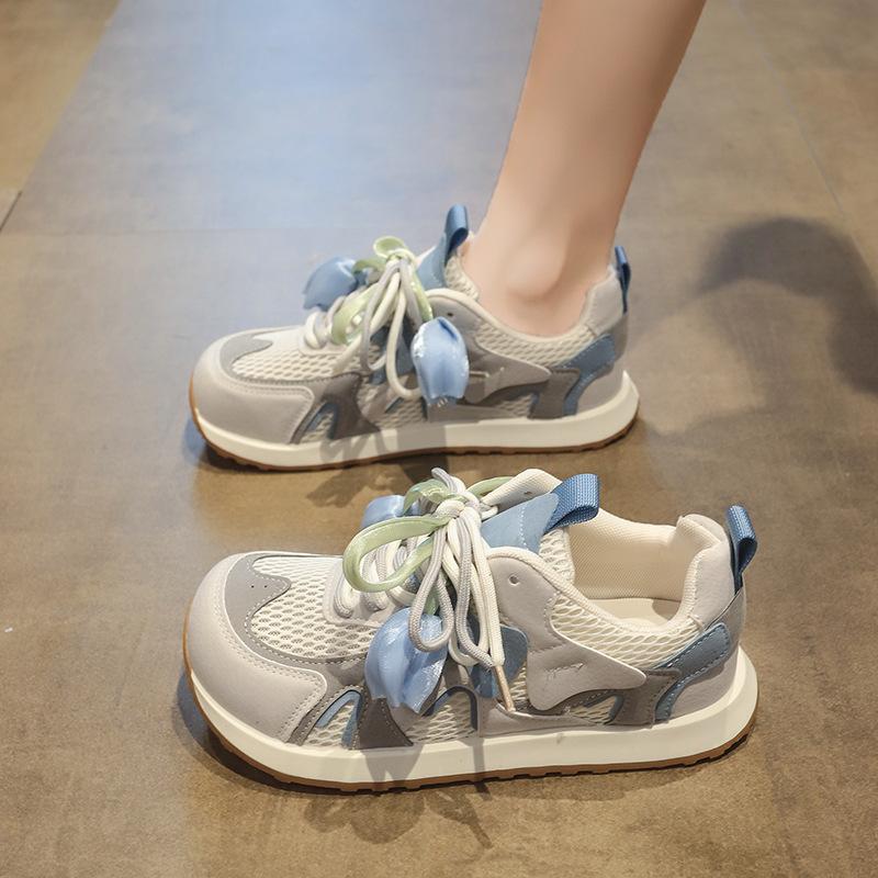 Thick-soled Forrest Gump shoes children's 2025 new popular summer thin mesh breathable casual sports shoes