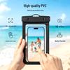 Waterproof Mobile Phone Pouch for Outdoor Swimming, Diving, Rafting - PVC Touchscreen-Compatible Bag