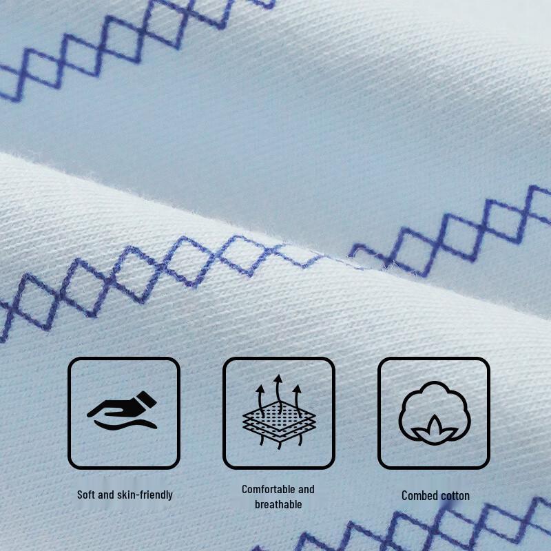 MIIOW Teen Boys' Pure Cotton Boxer Briefs (4-Pack)