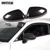 For Toyota 86/Subaru BRZ  ABS Black/Carbon Fiber Car Rearview Side Mirror Decorate Cover Trim Sticker Exterior Accessorie