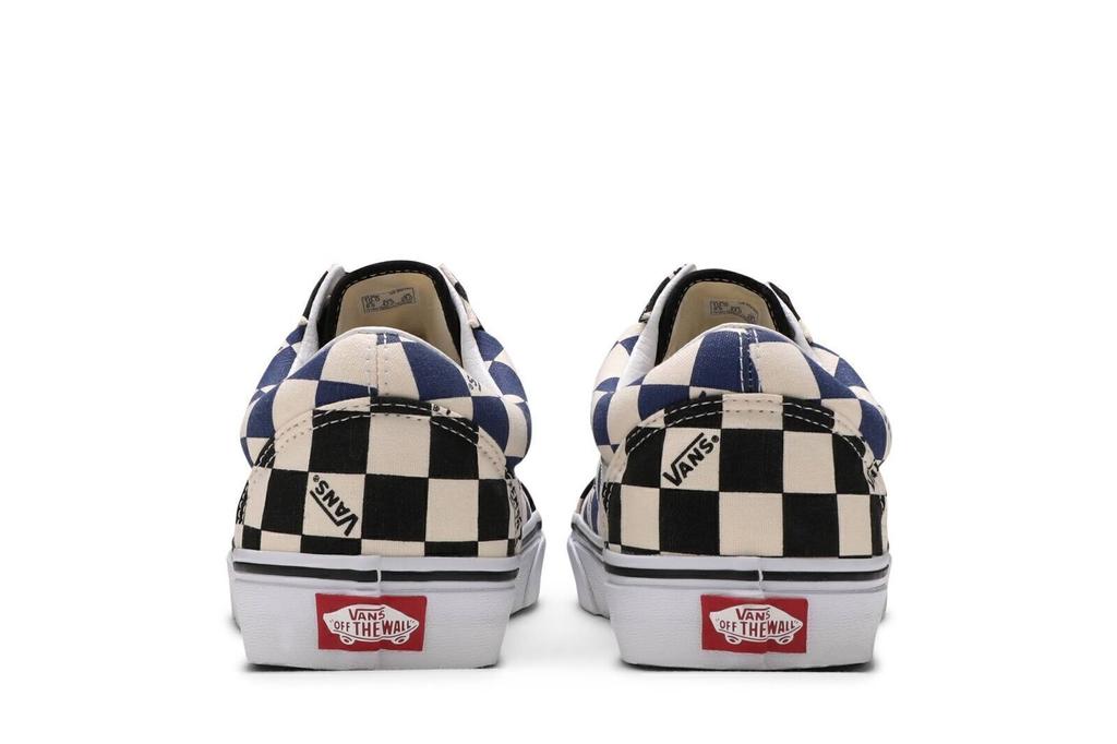 Vans Old Skool 'Big Check Black Navy' VN0A4U3BWRT Men's Shoes