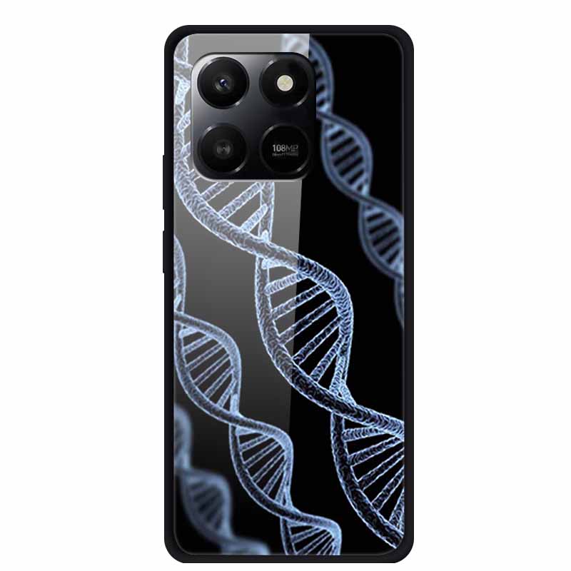 Glass Case For Honor X7d Play 10T 5G Case Soft Bumper Hard Tempered Glass Back Cover For Honor 400 Smart 2025 Phone Cases Fundas