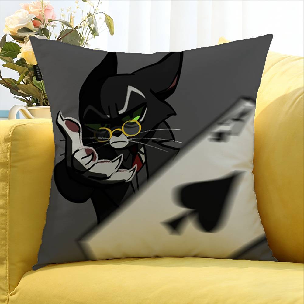 Lackadaisy Anime Animals   Various Sizes Square Pillow Case For Car Home Bedchamber Decor