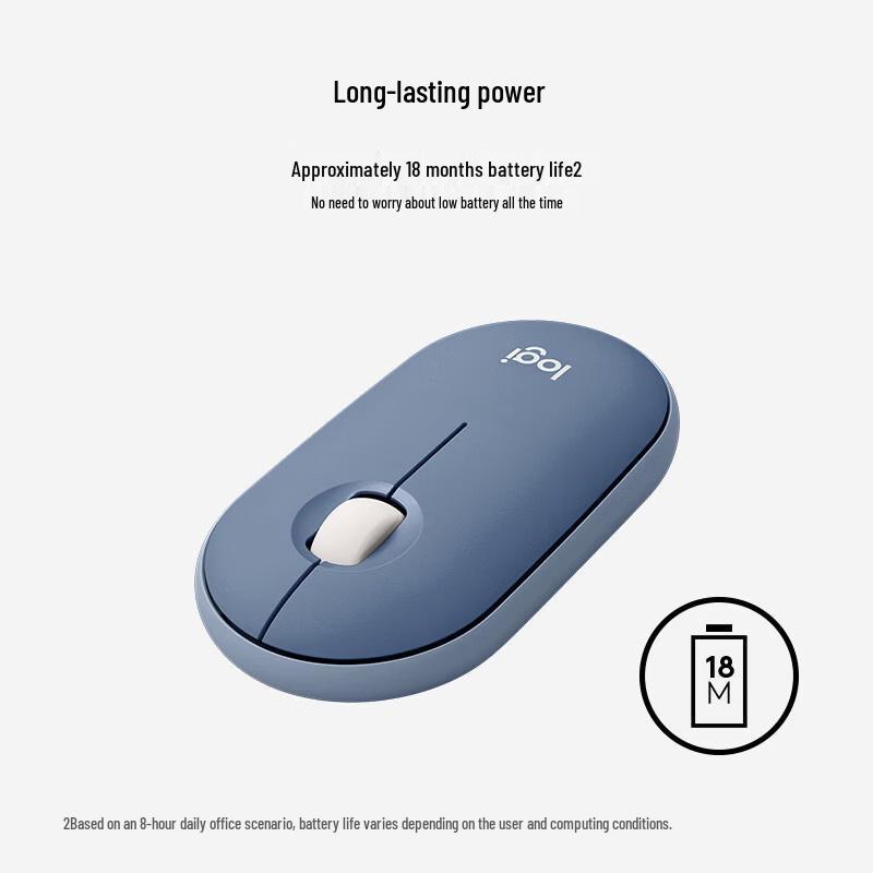 Logitech Pebble Silent Wireless Bluetooth Mouse