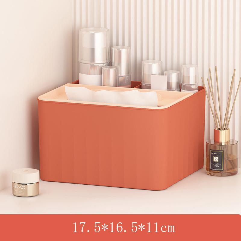 Tissue Holder Tissue Box Livingroom Storage Box Napkin Holder Kitchen Paper Container Portable Multifunctional Sundries Ontainer