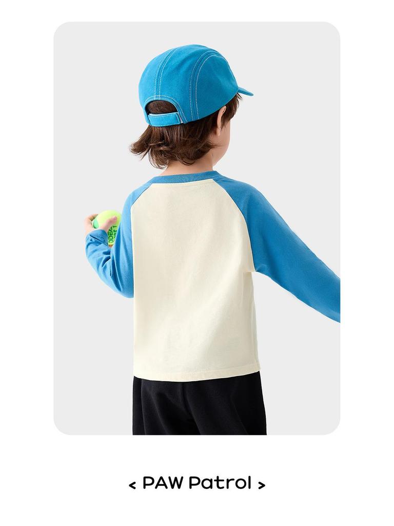 Дитяча футболка з довгим рукавом та круглим вирізом PAW Patrol для хлопчиків та дівчаток - Весна/Осінь Нове надходження