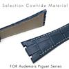 26mm 27mm Calfskin Leather Watch Strap for Audemars Piguet Royal Oak Offshore Ap15400/15500/26331 Watchband Folding Buckle