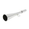 Marine Boat Handheld Foghorn Stainless Steel Fog Horn Removable Mouthpiece Accessory for Yacht Marine Safety and Communication