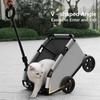 Pet Stroller for Dogs To Go Out Foldable Lightweight Small and Medium-sized Dog Stroller for Walking Dogs