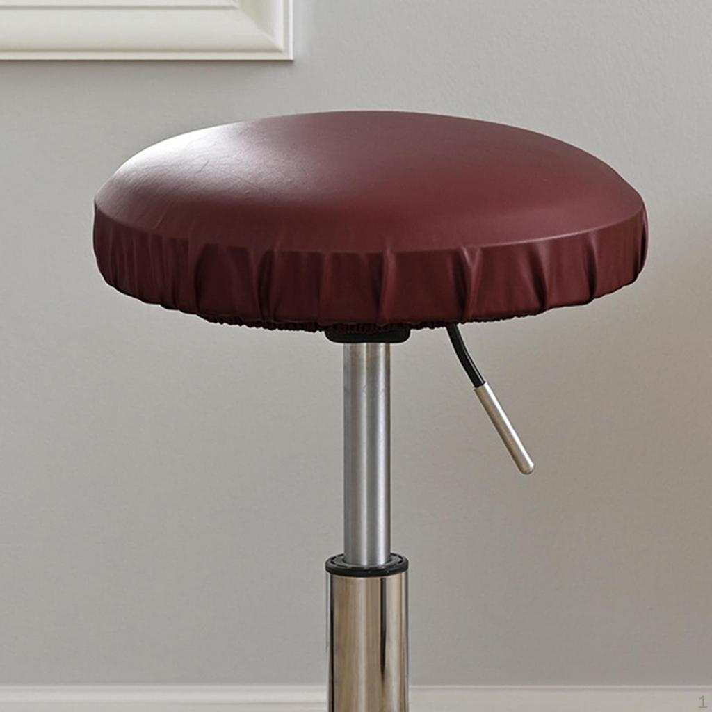 Luxury Stool Cover Round Dustproof -Resistant , Seat Cushion Sleeve, Cover, for Home, Bar,