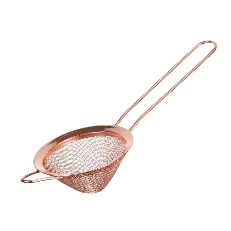 New Stainless Steel Home Practical Kitchen Gadget Kitchen Cooking Tool Sifting Oil Skimmer Colander Strainer Cocktail Filter