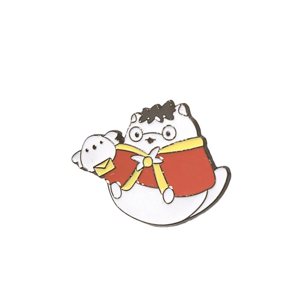 Harry Potter Cute Cartoon Cat Series Brooch - Classic Film & TV School Emblem