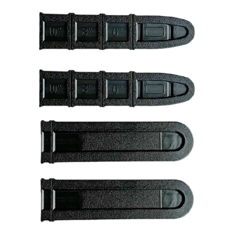Black Plastic Safety Chain Sawing Protective Chainsaw Bar Sheath for Efficient Storage and Protections of Sawing Blade