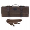 Kohersen Professional Leather Chef' Knife Bag with Strap