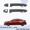 For Scion tC 2011 2012 2013 204 2015 2016 Door Handle Cover Car Accessories Exterior Components Decorate Trim Paste Style