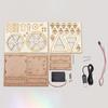 Breakfast LED Moving Ferris Wearing Car Assembly Kit DIY Korea 3d Puzzle