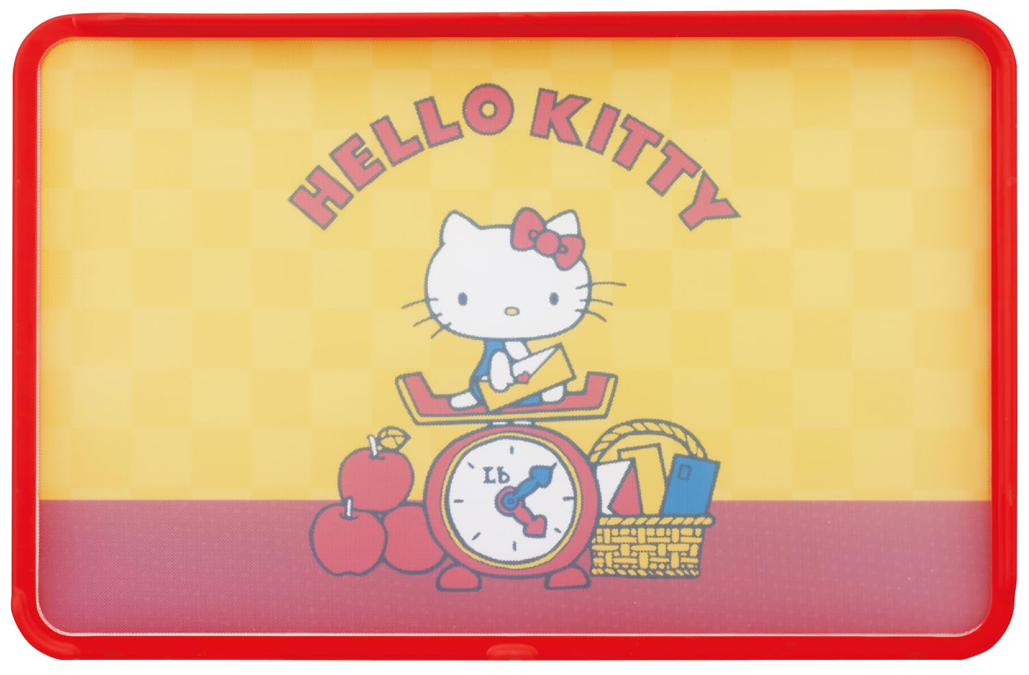

Разделочная доска Skater с 21 x Посудомоечная машина Sanrio Hello Kitty Ретро 25 Двусторонняя Защита от проливания, Антибактериальная AG+, 32,5 см (M), Безопасный, Дизайн,
