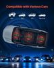 Car Audio Amplifier, 4-Channel Bridgeable Car Amplifier, Multichannel Class AB Stereo Amp, Max. 4 x 250W at 4 Ohms / 4 x 500W at 2 Ohms, High Output,