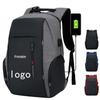 Men's Multi-Function Business Backpack with USB & Laptop Compartment