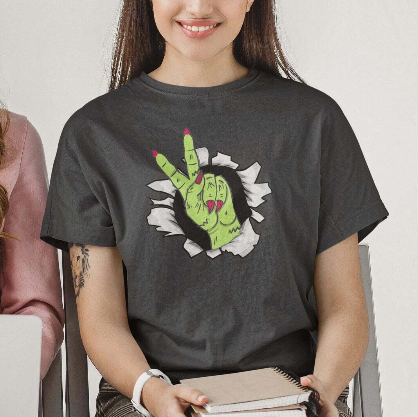 Halloween Shirt Zombie Shirt S