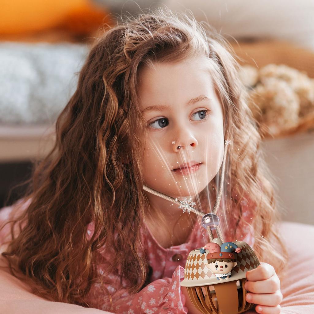 Bladeless Ultra-light Halterneck Fan, Three Of Wind Power