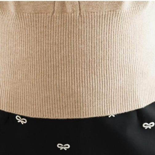 Women's Turtleneck Sweater Autumn Winter Short Solid Color Elastic Knitted Top Slim Fit Pullover Knitted Sweater.