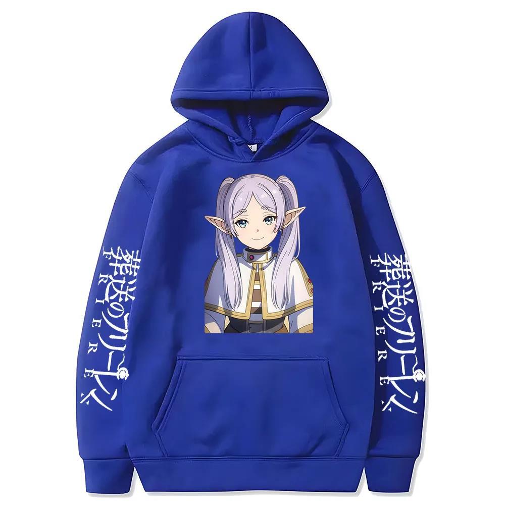 Japan Anime Frieren Beyond Journey's End Hoodies  Design Men Women Sweatshirt Fleece Oversized Couples Casual Hoodies